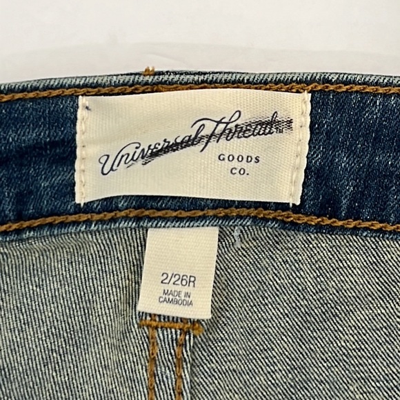 Universal Thread High Rise Skinny Jeans Blue Wash Size 2 /26 Regular NWOT - Picture 6 of 13